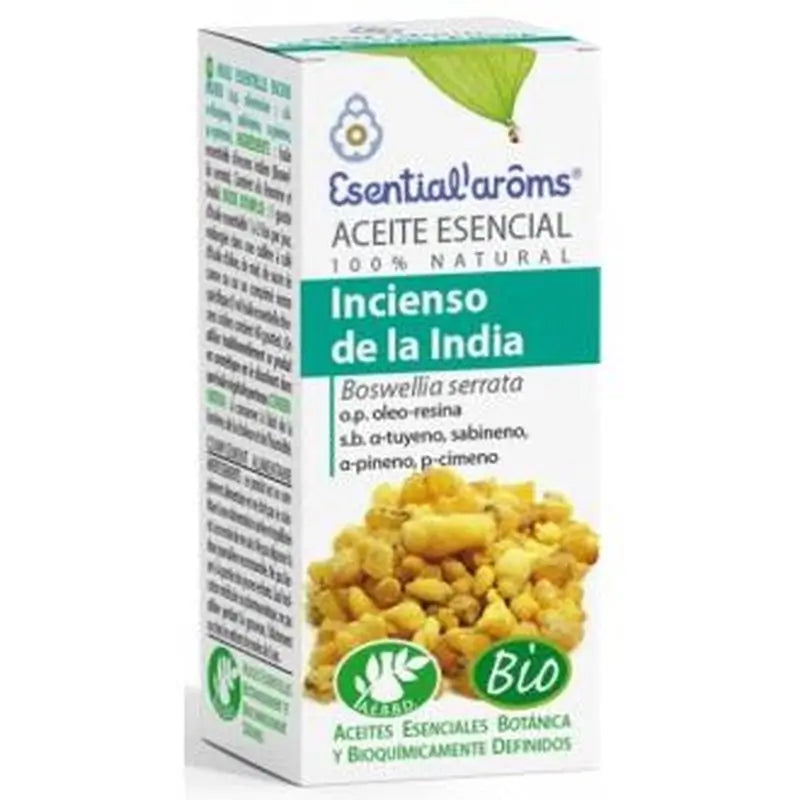 Esential Aroms Incienso De La India Aceite Esencial 5Ml. Bio