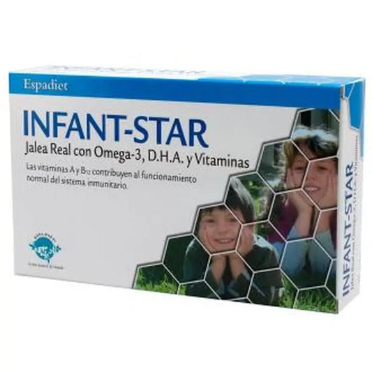 Espadiet Jalea Infant Star Omega 20Viales