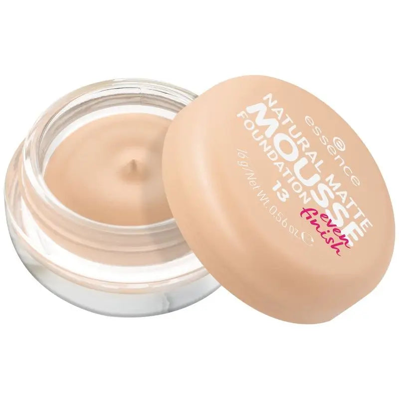 Essence Maquillaje En Mousse Natural Matte Mousse Foundation 13, 16 gr