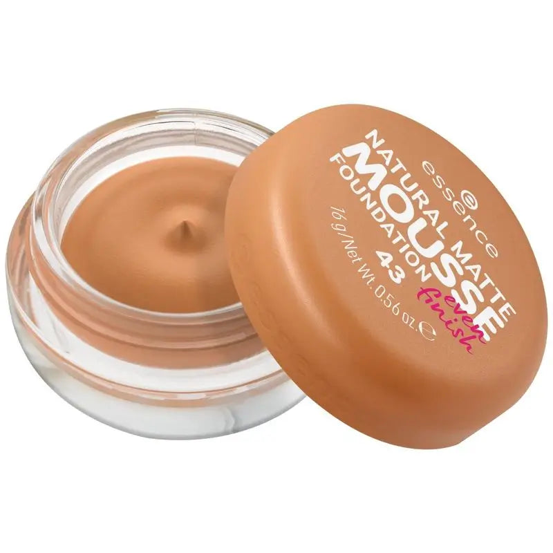 Essence Maquillaje En Mousse Natural Matte Mousse Foundation 43, 16 gr