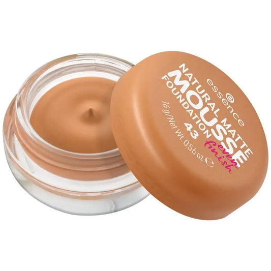 Essence Maquillaje En Mousse Natural Matte Mousse Foundation 43, 16 gr