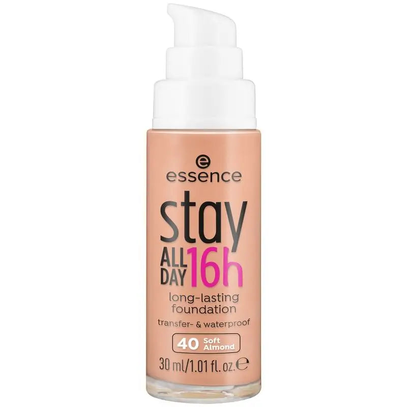 Essence Stay All Day 16H Base De Maquillaje De Larga Duración 40, 30 ml