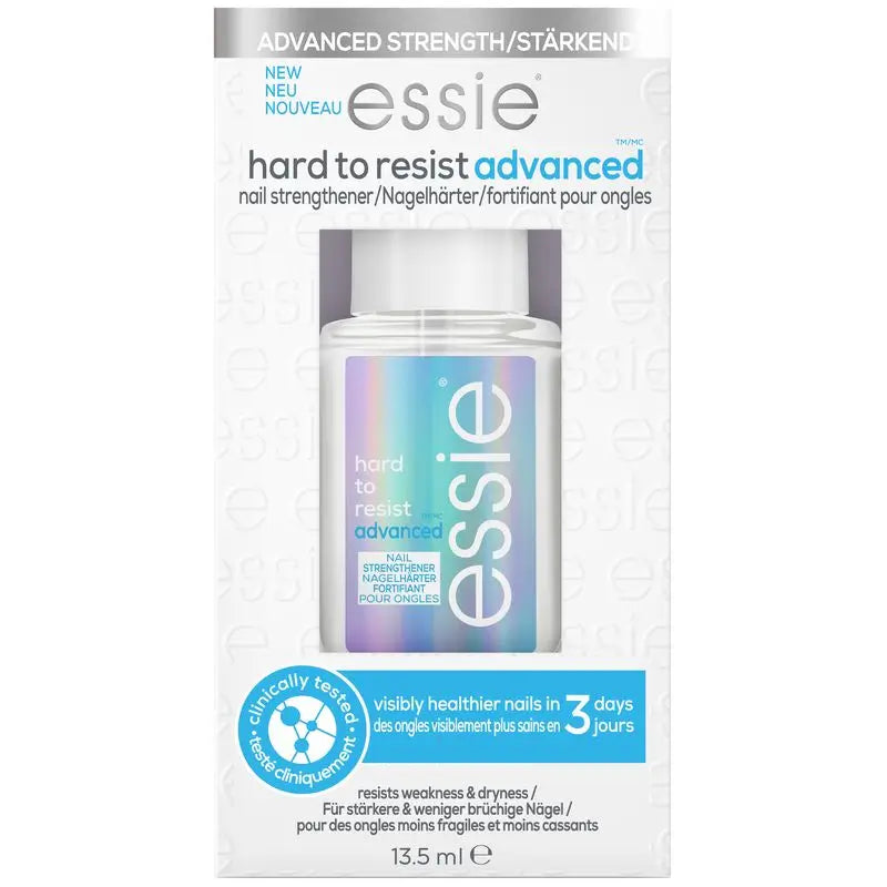 Essie Essie Hard To Resist Advanced, Tratamento Endurecedor de Unhas, Tecnologia Msm, Transparente