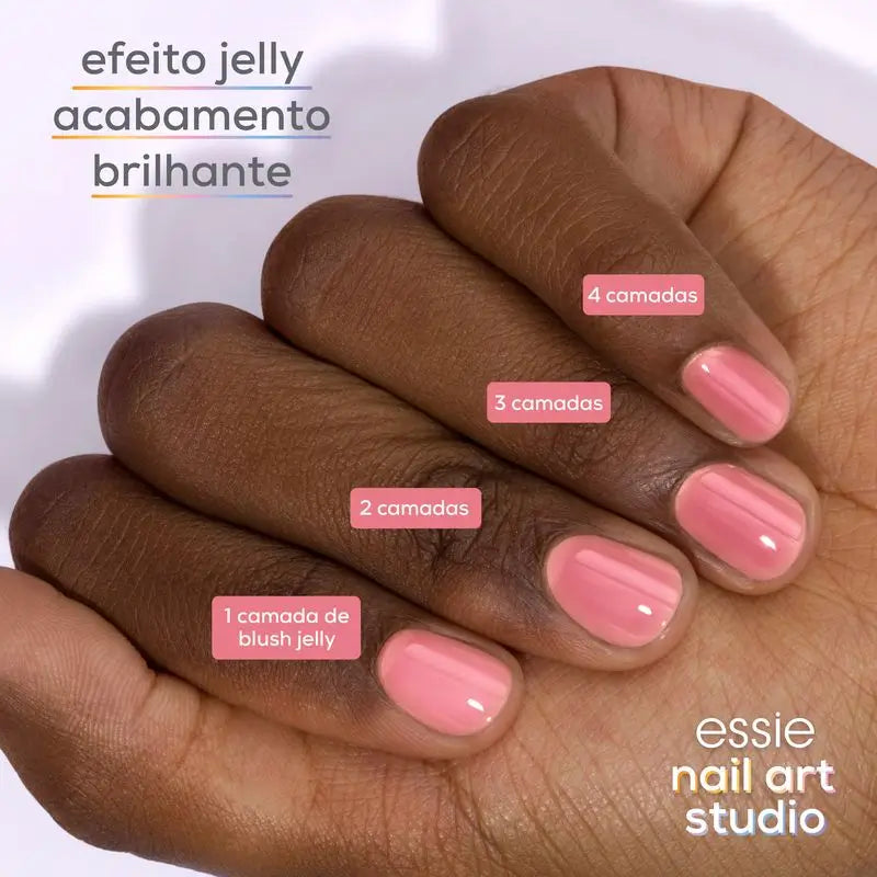 Essie Jelly Collection Limited Edition Gel cintilante de edição limitada em tom de geleia Blush