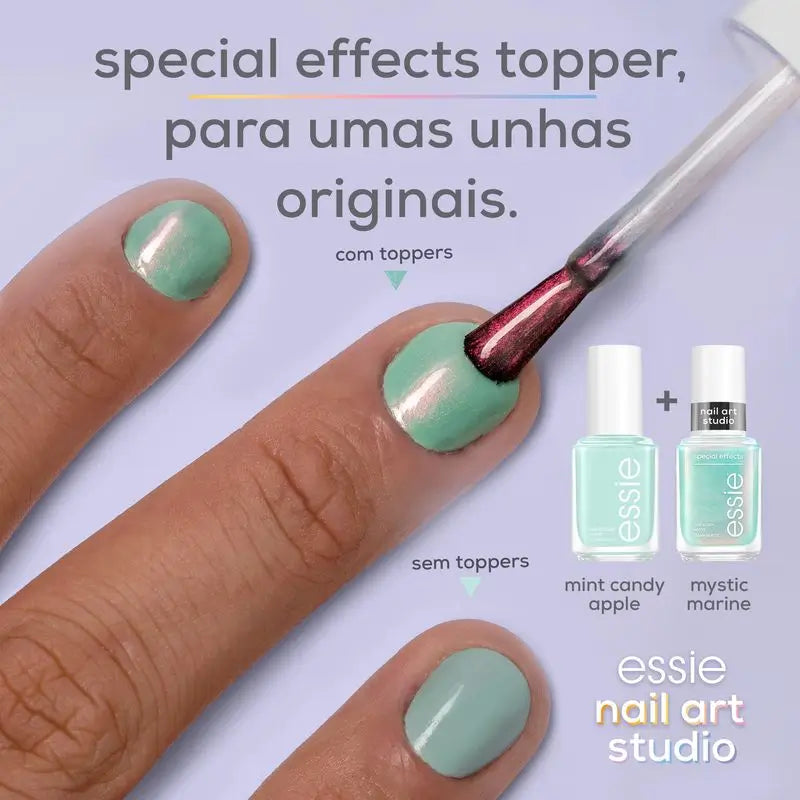 Essie Special Effects Limited Edition Toppers em Mystic Marine.