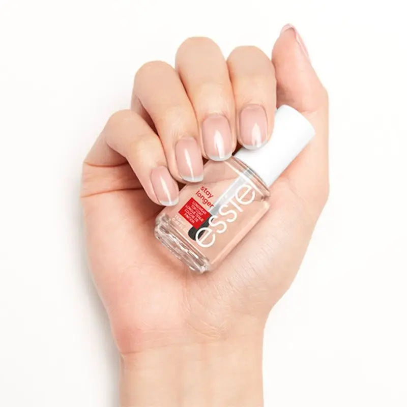 Essie Stay Longer Nail Top Coat, longa duração até 7 dias, secagem rápida