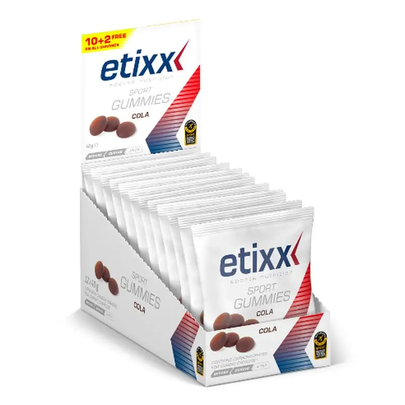 Etixx Sport Gummies Cola 12 unidades