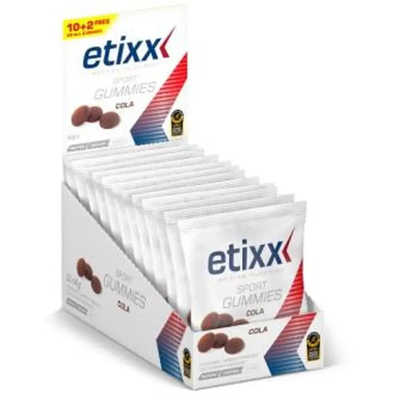 Etixx Sport Gummies Cola 12Uds 