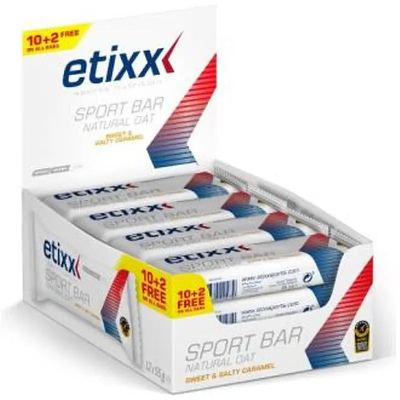 Etixx Sweet & Salty Oat Bar 12Barritas 