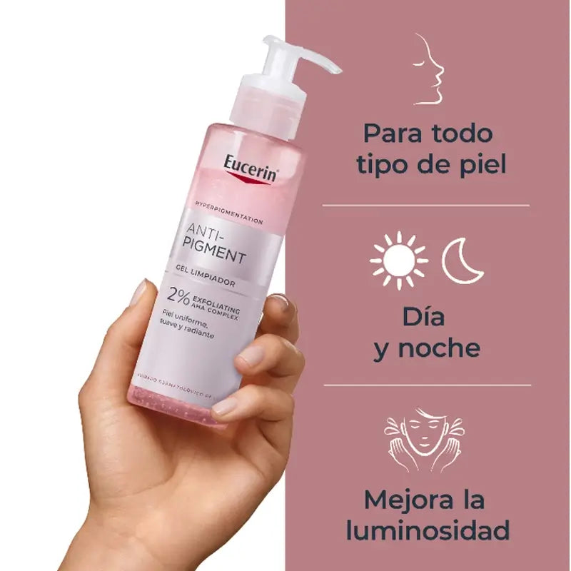 Eucerin Gel de Limpeza Anti-Pigmentação, 400Ml