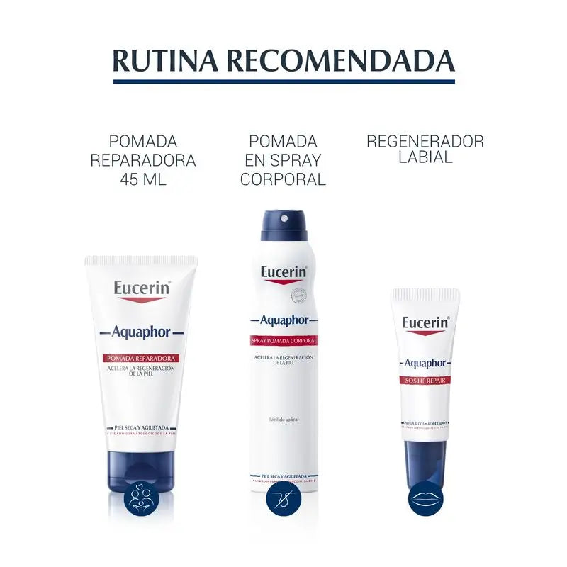 Eucerin Aquaphor Pomada de reparação, 220 ml