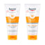 Eucerin Duplo Gel Creme Toque Seco Sensível Protect Spf 50+, 2 x 200 Ml