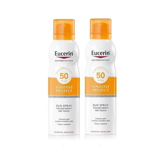 Eucerin Duplo Oil Control Dry Touch Spray transparente SPF 50, 2x200ml