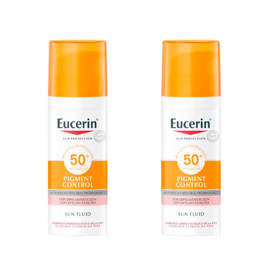 Eucerin Duplo Pigment Control Spf50+ Fluido Solar, 2 x 50 Ml