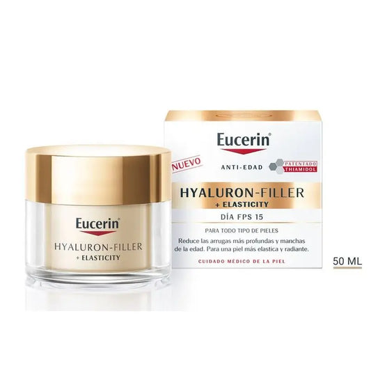 Eucerin Hyaluron Filler + Elasticidade Dia SPF 15, 50 ml