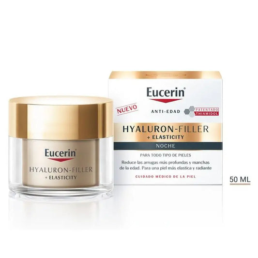 Eucerin Hyaluron Filler + Elasticidade Creme de Noite com Ácido Hialurónico 50 ml