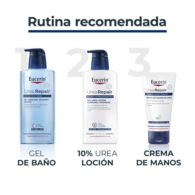 Eucerin Eucerin Gel de Duche Suave 5% Ureia , 400 ml