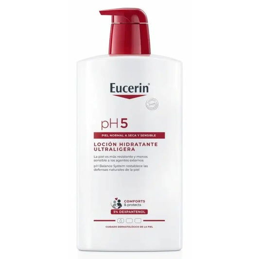 EUCERIN PH5 LOÇÃO HIDRATANTE ULTRALEVE 1000 ML