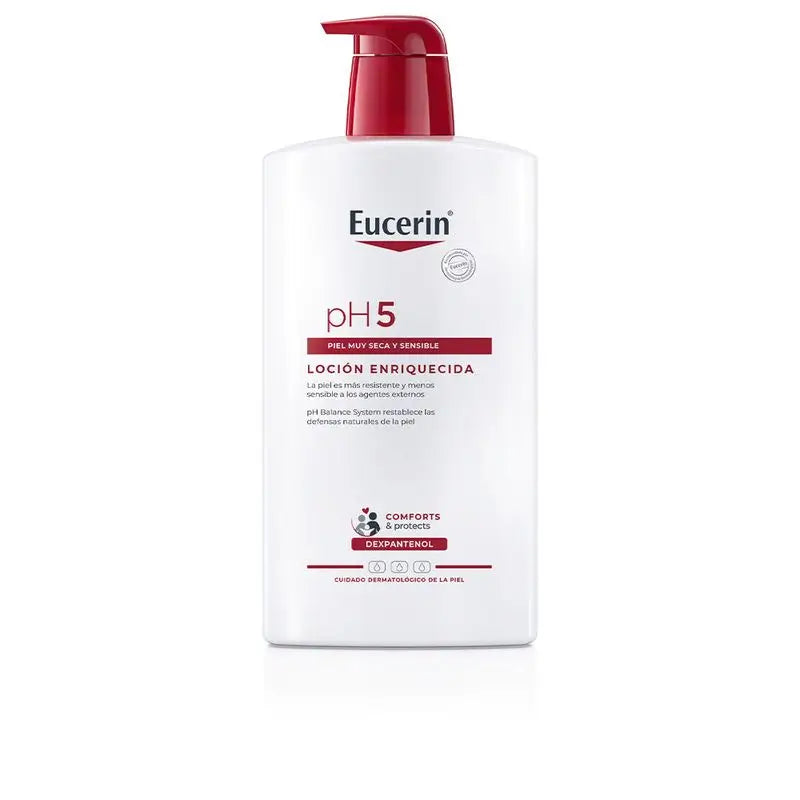 EUCERIN PELE SENSÍVEL PH-5 LOÇÃO ENRIQUECIDA 1L