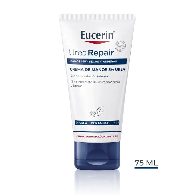 EUCERIN UREIA REPARAÇÃO MAIS CREME DE MÃO 5 % 75 ML