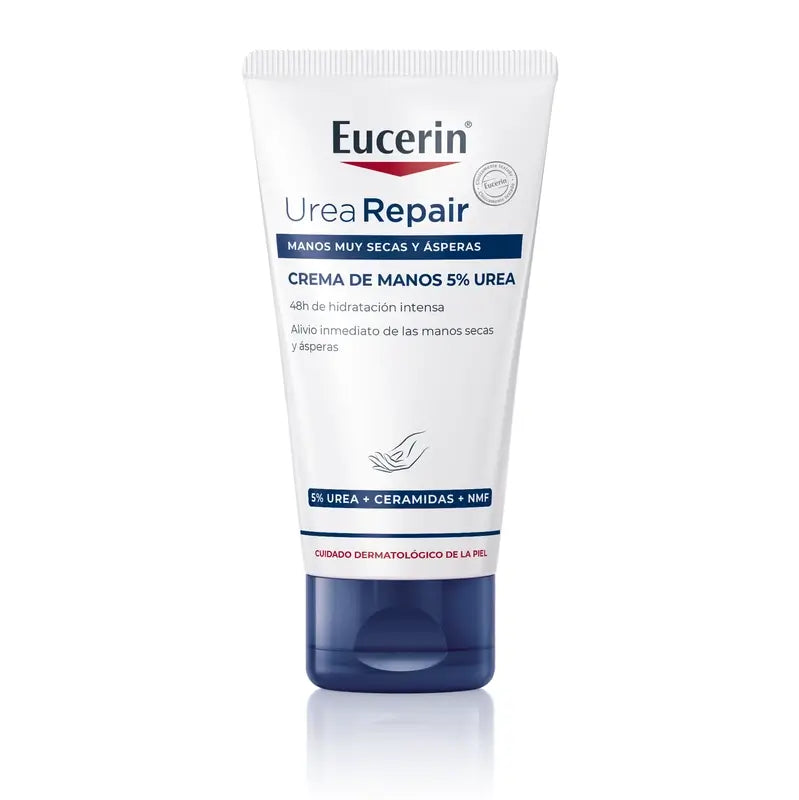 EUCERIN UREIA REPARAÇÃO MAIS CREME DE MÃO 5 % 75 ML