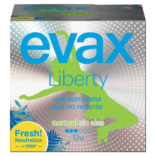 Evax Liberty Normal Pads , 12 unidades