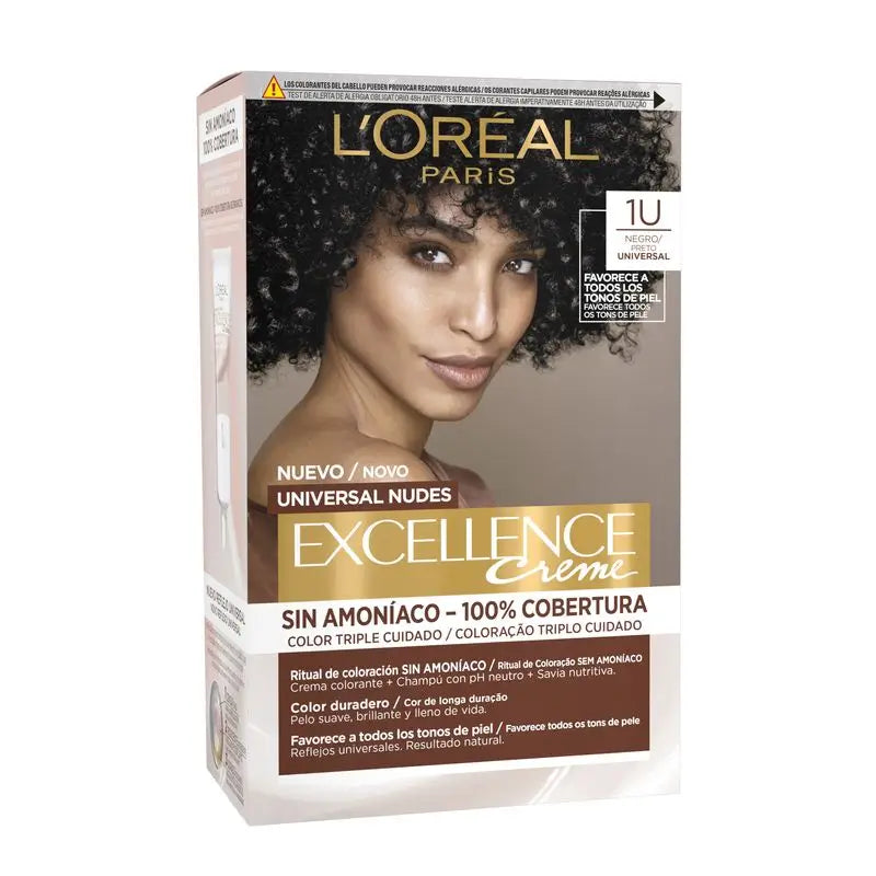 L'Oréal Paris Excell Univ Nudes Preto 1U 550