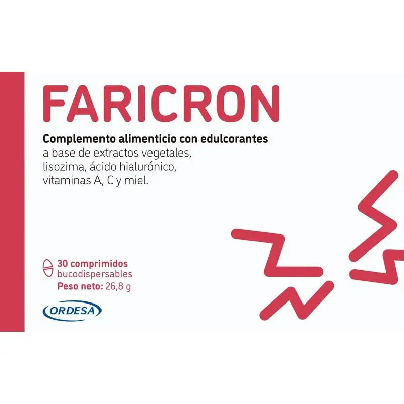 Faricron 30 Comprimidos