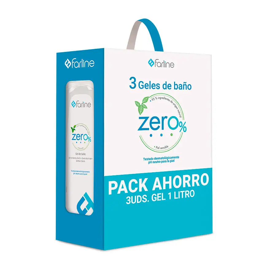 Gel de Banho Farline , 3 unidades x 1 l