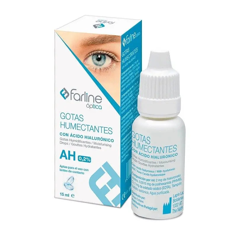 Farline Gotas Hidratantes 0,2% Ácido Hialurónico 15Ml