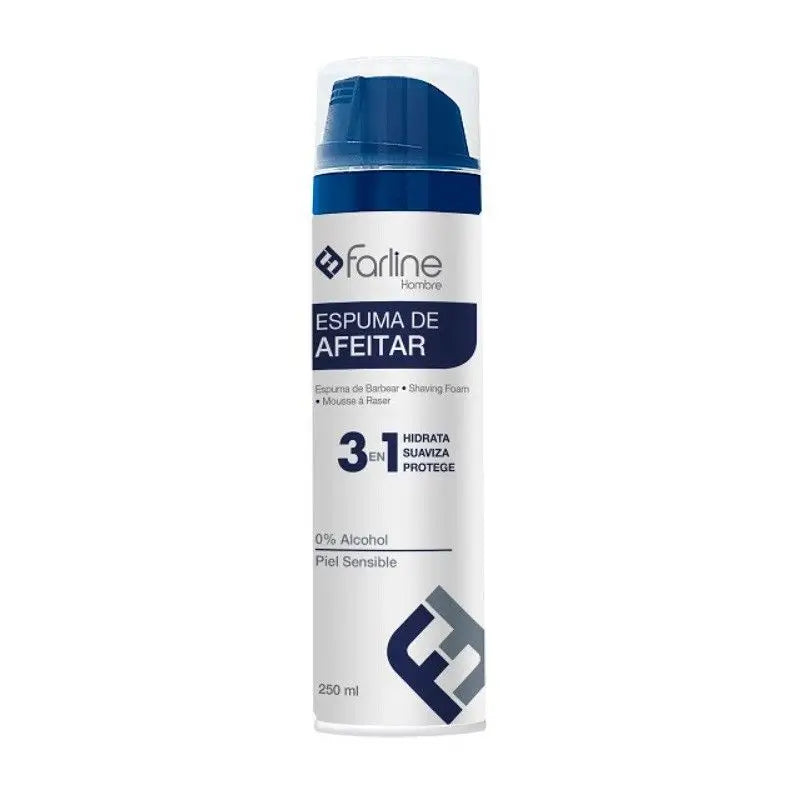 Farline Hombre Espuma De Afeitar , 250 ml