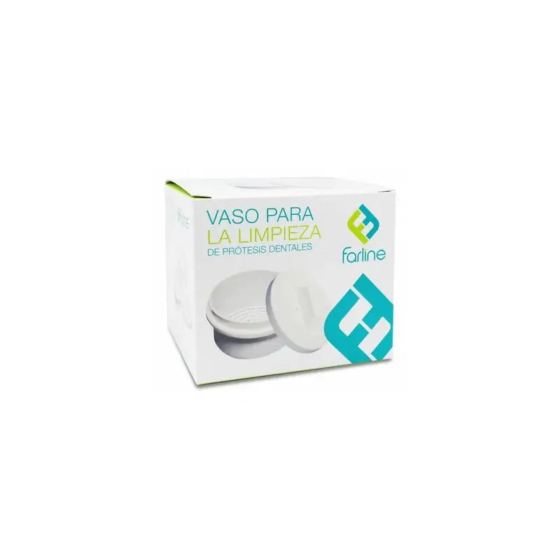 Copo de limpeza de dentaduras Farline