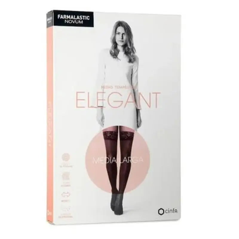 Farmalastic Novum Elegant Pantyhose Navy, Tamanho 3