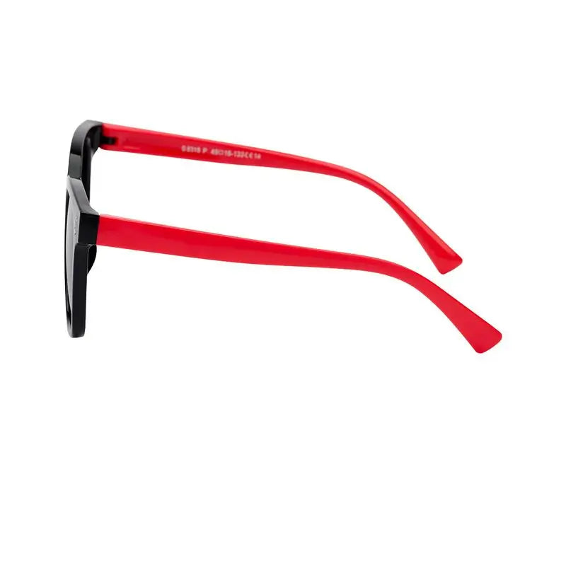 Farmamoda Gafas De Sol Para Niños Polarizadas Negro Y Rojo, 25 gr