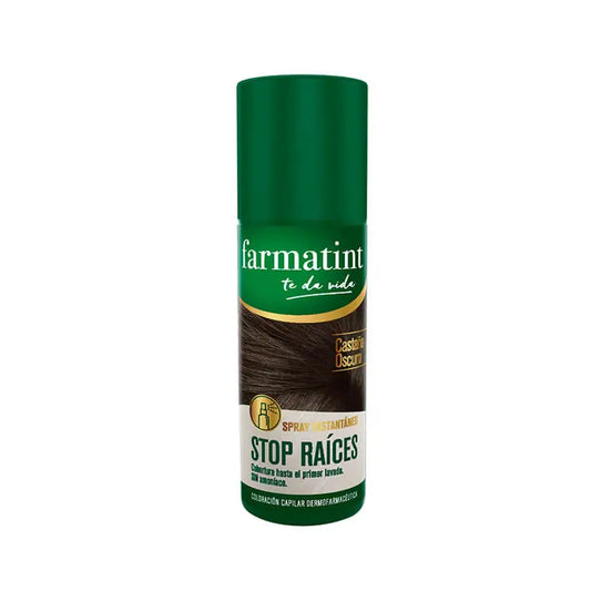 Farmatint Stop Raíces Castaño Oscuro 75 ml