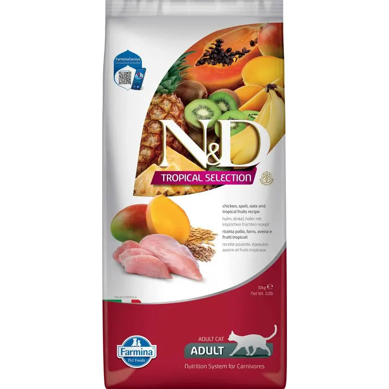 Farmina N&D Cat Tropical Selection Frango 10kg