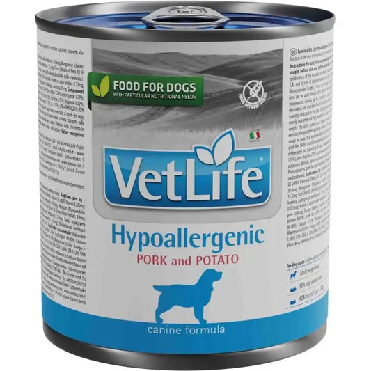 Farmina Vet Life Cão Hipoalergénico Caixa de Porco 6X300Gr