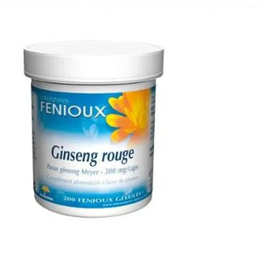 Fenioux Ginseng Rojo Raiz 300Mg. 200 Cápsulas 