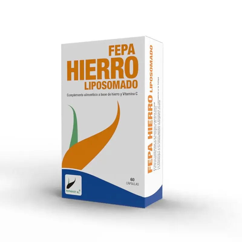 Fepa Hierro Liposomado, 60 Cápsulas      