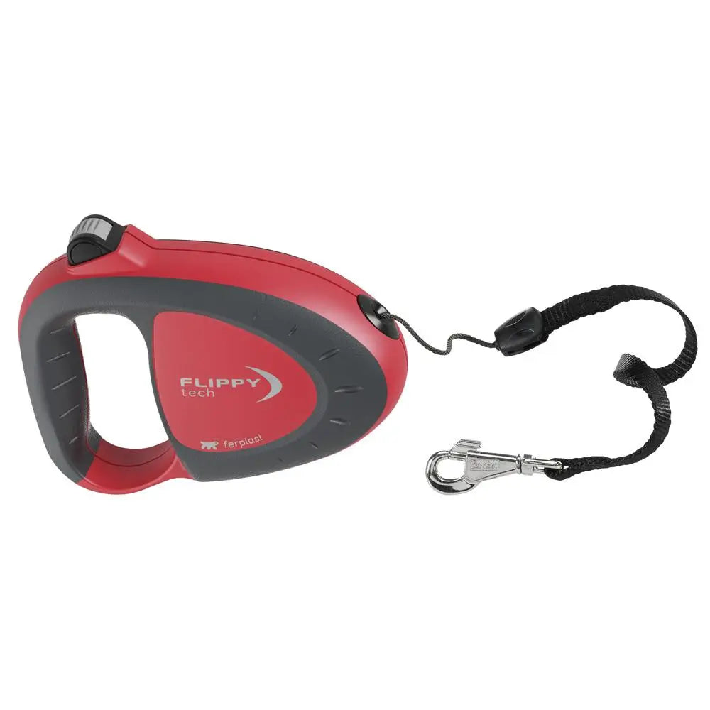 Ferplast Correa Perro Flippy Tech Cord L Rojo