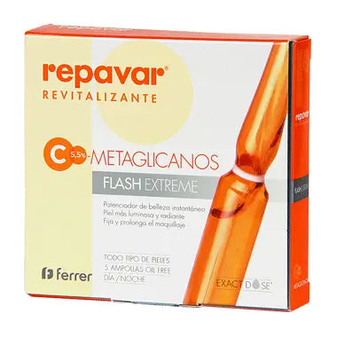 Repavar Revitalizante Flash Extreme 5 Ampollas 1 ml