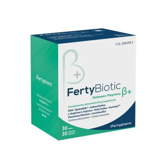 Fertybiotic Pregnancy Beta+, 30 cápsulas