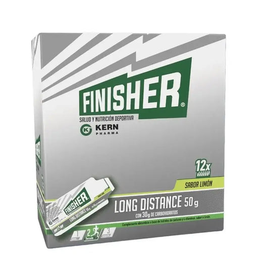 Finisher Long Distance Gel Lemon, 50g x 12 saquetas