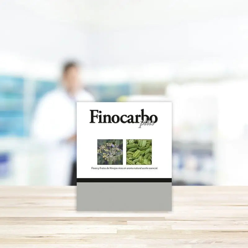 Aboca Finocarbo Plus Tisana para a Digestão, com Funcho, Carvão Vegetal, Alcaravia, Camomila e Hortelã, 20 saquetas