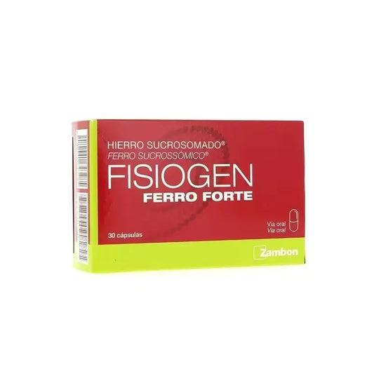 Fisiogen Ferro Forte, 30 Cápsulas