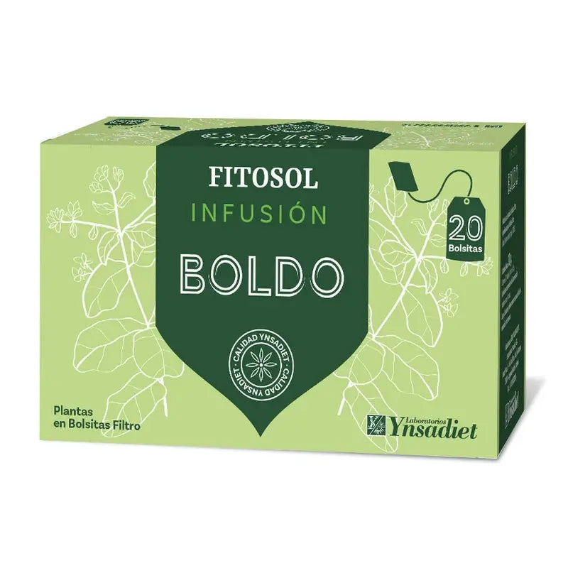 Ynsadiet Boldo, 20 filtros