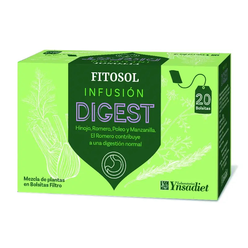 Ynsadiet Dg-Digest (Digestivo), 20 filtros