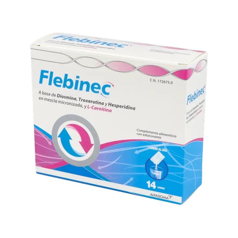 Flebinec Suplemento Alimentar , 14 saquetas