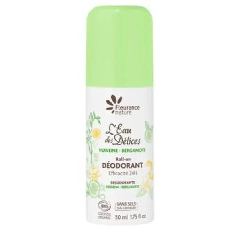 Fleurance Nature Desodorante Verbena-Bergamota Roll-On 50Ml.Eco