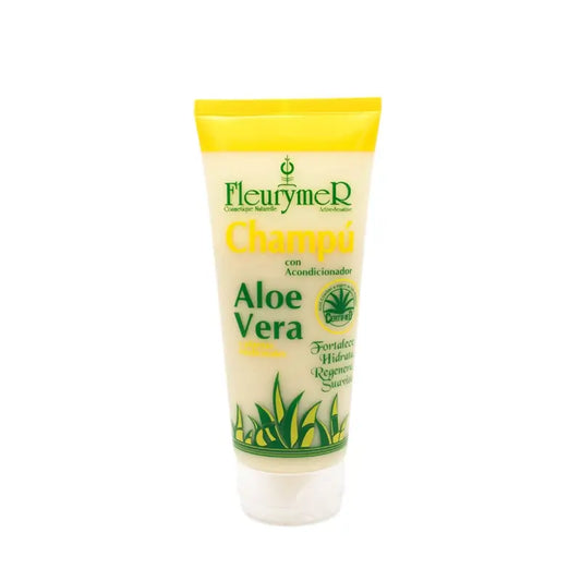 Champô-Condicionador Fleurymer Aloé+Planta medicinal 200Ml.